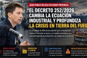 Deluca advierte que el decreto nacional 252 “reconfigura el modelo y empuja a Tierra del Fuego a perder competitividad”