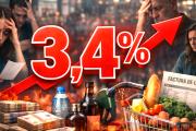 Se recalienta la inflación: marzo pegó un salto al 3,4% y preocupa