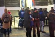 ATE bloqueo accesos a la Casa de Gobierno y paro por 48 horas por falta de paritarias