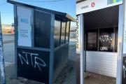 Río Grande: vandalizaron las nuevas garitas instaladas por el Municipio