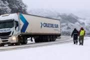 Franco alertó por hielo negro, viento y nieve: “Tenemos una sola ruta y la usamos todos”