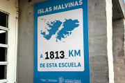 Buscan que todas las escuelas indiquen a qué distancia están de Malvinas