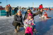 Invierno Activo: tres tardes de juegos, patinaje y chocolatada en el Cono de Sombra