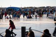 La pista de patinaje del Cono de Sombra suma nuevas jornadas recreativas