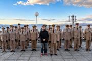 Martín Alejandro Ferlauto recorrió la Prefectura y sus dependencias en Ushuaia