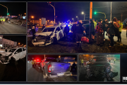 Accidente en Ruta 3: un joven sufrió lesiones y dos menores fueron asistidos