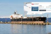 Un petrolero inglés recaló en el puerto de Ushuaia