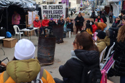 La paciencia de los comerciantes de Ushuaia, al límite y ya no aguantan el acampe docente