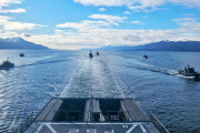 La ARA “Intrépida” regresó a Ushuaia tras su mantenimiento
