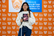 Rocío Ledesma recibió reconocimientos por su libro Sangrando Tinta