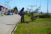 Trabajos de parquizado y embellecimiento de sus espacios públicos