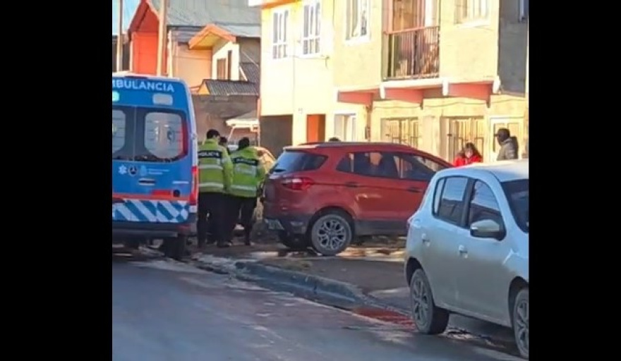 Un hombre herido de bala fue trasladado al hospital