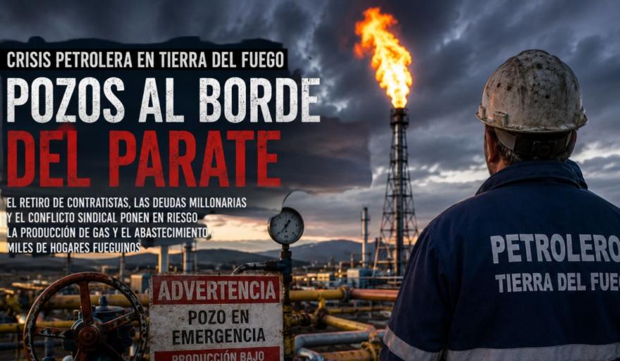La crisis petrolera pone en riesgo la producción de gas en Tierra del Fuego